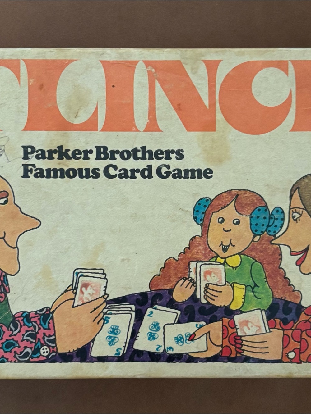 Vintage 1963 Parker Brothers Flinch Card Game, Family Game, Retro Card Games